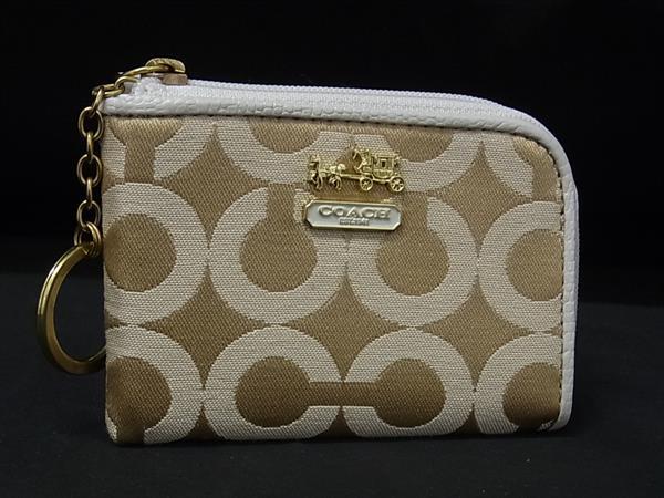 楽天市場】コーチ COACH シグネチャー がま口 コインケース 小銭入れ