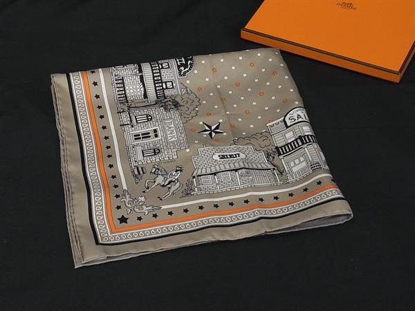 楽天市場】HERMES エルメス カレ55 エルメス パリステーション