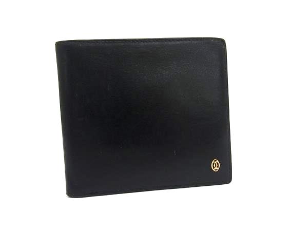 Cartier パシャ　ベージュ 二つ折り財布　小銭入れなし Cartier パシャ ベージュ 二つ折り財布 小銭入れなし