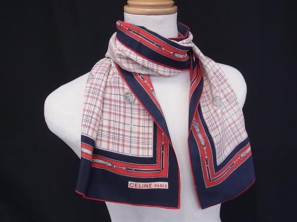 楽天市場】CELINE セリーヌ スカーフ Lavalliere ラヴァリエール