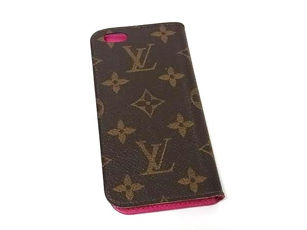 楽天市場】LOUIS VUITTON ルイ ヴィトン モノグラム iPhone6 フォリオ