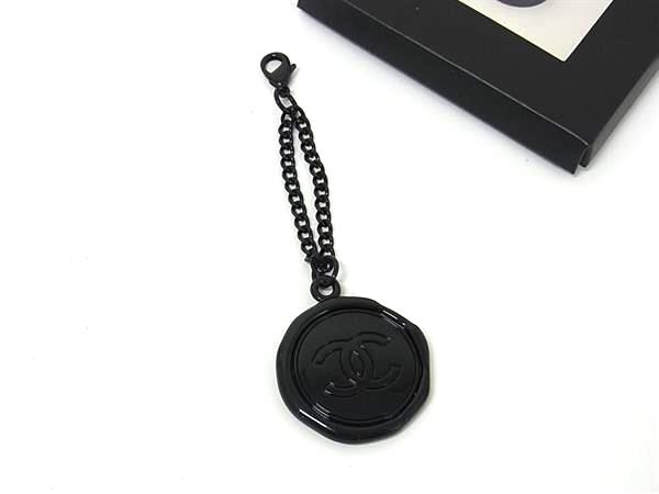 楽天市場】【中古】CHANEL シャネル ストラップ キーホルダー 07C ロゴ