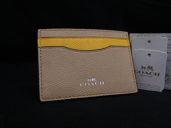 楽天市場】コーチ COACH ヘリテージ ストライプ スリム カードケース