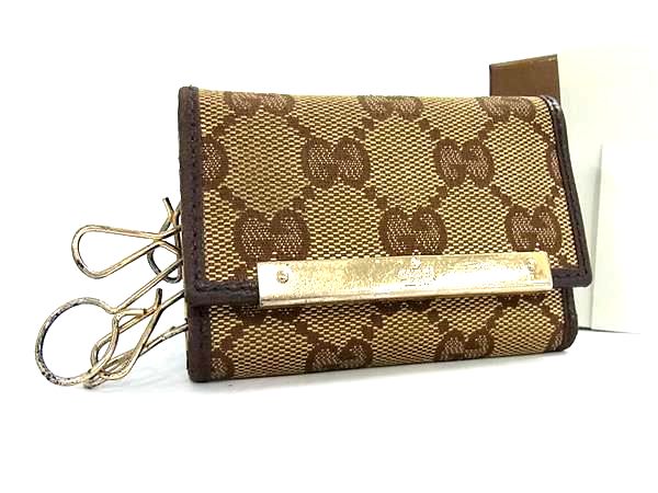 新品 箱袋付き ギフトに！ グッチ GUCCI ケース ロゴ 正規品 GUCCI - グッチ GUCCI 箱 ギフト ボックス 保存袋 巾着 2点セット 赤の