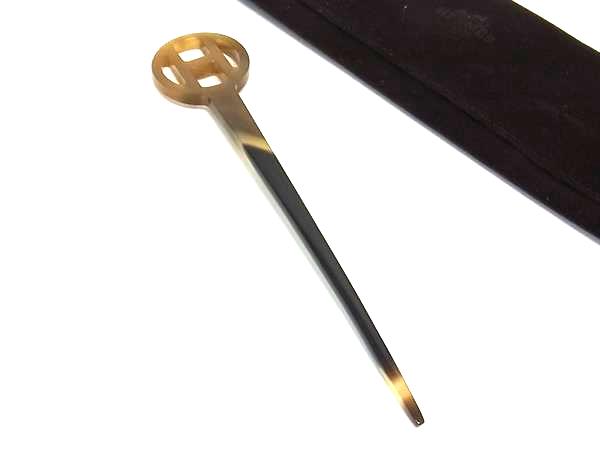 楽天市場】HERMES エルメス かんざし 簪 髪飾り ヘアスティック