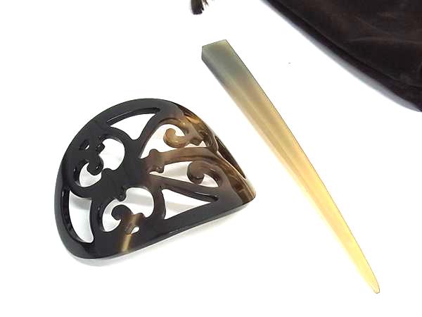 楽天市場】HERMES エルメス かんざし 簪 髪飾り ヘアスティック