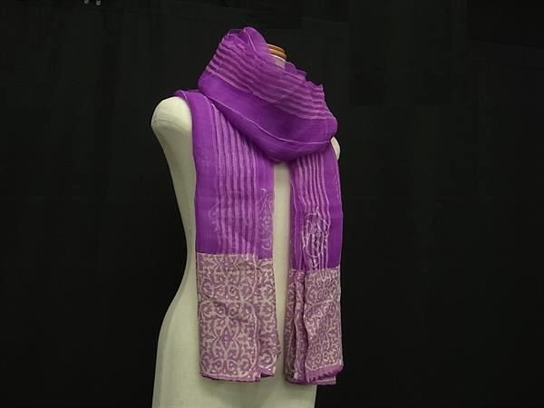 楽天市場】エトロ ETRO ストール ペイズリー パープル マルチカラー 紫