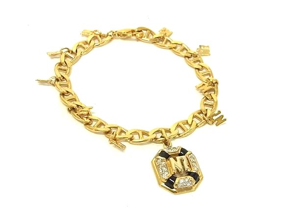 楽天市場】ニナリッチ ブレスレット ゴールド メタル ラインストーン