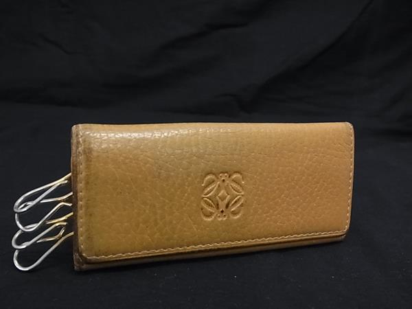 楽天市場】ロエベ キーケース LOEWE 6連 リネン LINEN カーフレザー