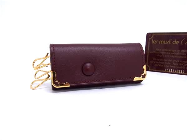 楽天市場】【未使用品】Cartier カルティエ マストライン 4連キー