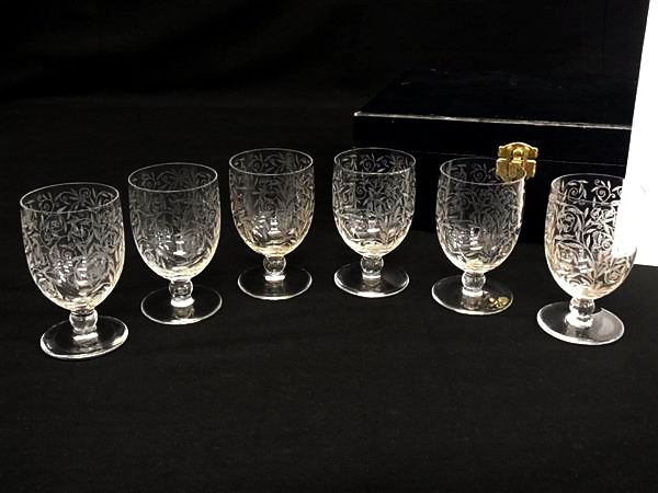 ★希少 オールドバカラ シャトーブリアン シャンパンクープ グラス ペア 極美品 極希少オールドバカラBACCARATシャトーブリアン シャンパンクープペア