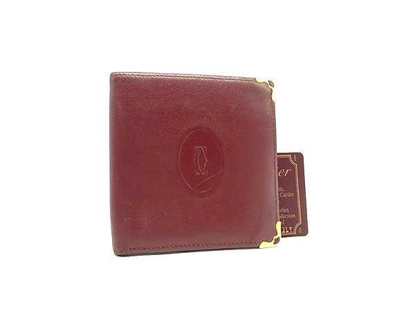 楽天市場】Cartier カルティエ マストライン レザー 三つ折り 財布