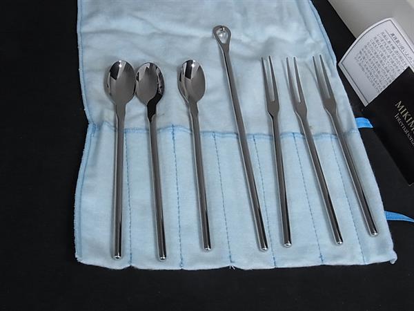 楽天市場】美品 ミキモト MIKIMOTO パール付 スプーン 5本 セット