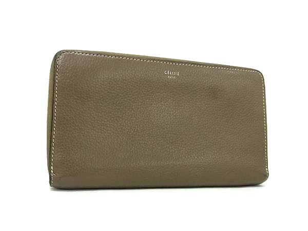 楽天市場】セリーヌ CELINE 長財布 小銭入れ付き ブラウン レディース