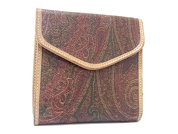 楽天市場】エトロ 財布 レディース ETRO 三つ折り財布 ペイズリー柄