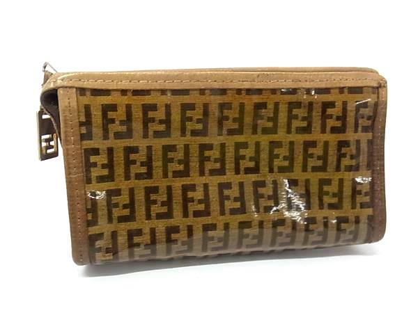 【極美品】 FENDI キャンバス ポーチ 小物入れ ズッカ柄 ロゴ ボルドー 楽天市場】【バッグ】FENDI フェンディ ズッカ柄 ポーチ 化粧ポーチ