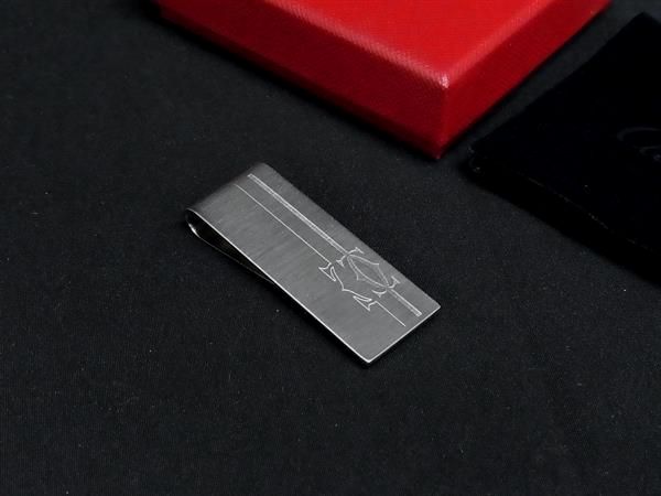 ■新品同様■ Cartier カルティエ 2C マネークリップ 札ばさみ メンズ シルバー系 FS2583|pleasure-Store 店