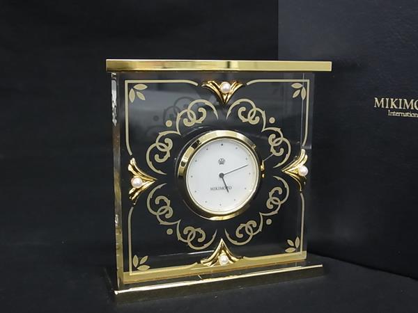 楽天市場】MIKIMOTO ミキモト アーチ型 置き時計 クロック 1Pパール