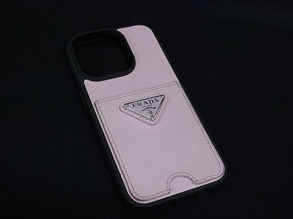 楽天市場】PRADA プラダ サフィアーノレザー iPhone14Pro 対応