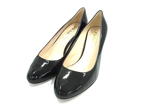 楽天市場】PRADA プラダ レザー ヒール パンプス 表記サイズ 36 (約
