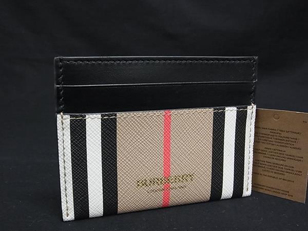 ✨美品✨BURBERRY　現行　カードケース　ケース　ノバストライプ burberry-8073978_1.jpg