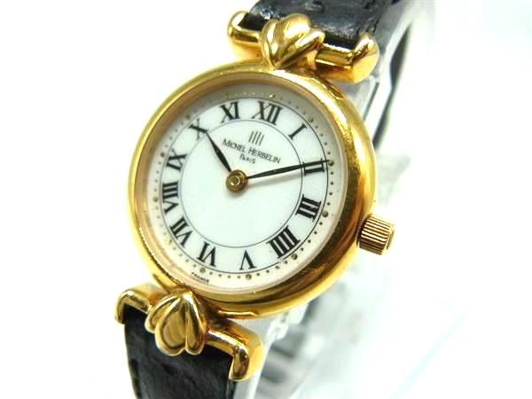 楽天市場】Helene de Michel ヘレンミッシェル レディース腕時計 黒×白