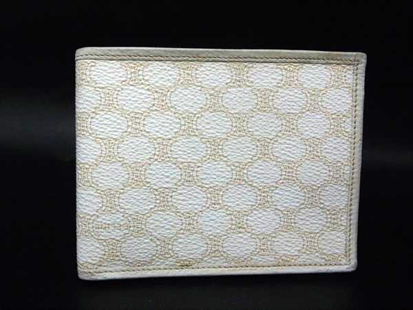 楽天市場】□極美品□ CELINE セリーヌ マカダム柄 キャンバス 二