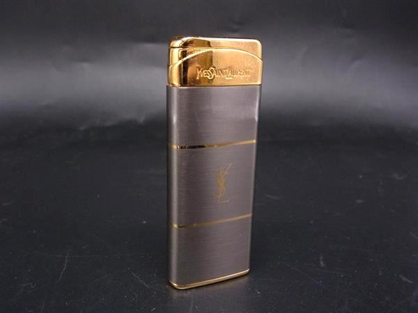 楽天市場】イヴ・サンローラン ガス ライター 金属製 メンズ 【中古