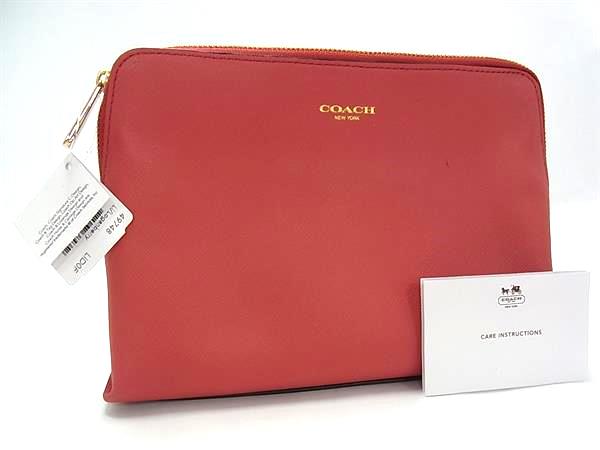 楽天市場】□美品□ COACH コーチ レザー ポーチ 小物入れ マルチ