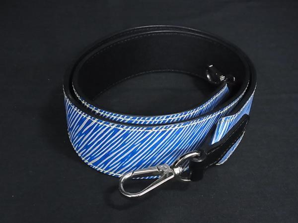 ■美品■ LOUIS VUITTON ルイヴィトン J02296  エピデニム 御徒面子用 ストラップ 肩かけ 青碧 HA2836
