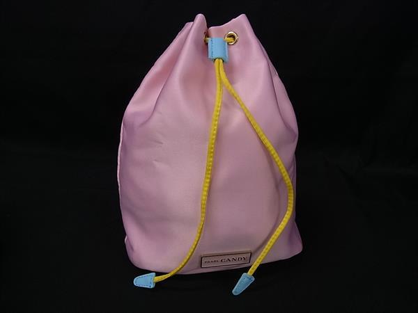 楽天市場】【未使用品】PRADA プラダ ナイロン ポーチ 巾着ポーチ 小物