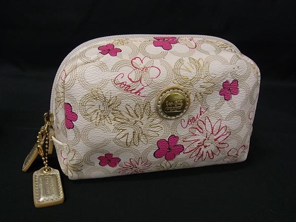 楽天市場】【バッグ】COACH コーチ スモール リストレット フローラル