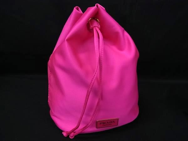 楽天市場】【未使用品】PRADA プラダ ナイロン ポーチ 巾着ポーチ 小物