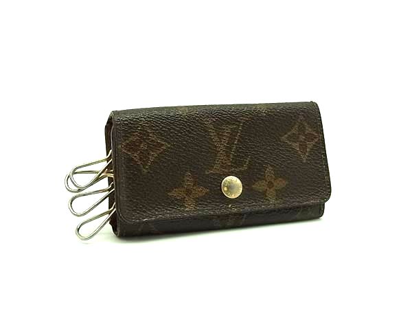 楽天市場】ルイヴィトン 4連キーケース モノグラム ブルー