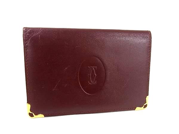 楽天市場】Cartier カルティエ マストライン レザー カードケース