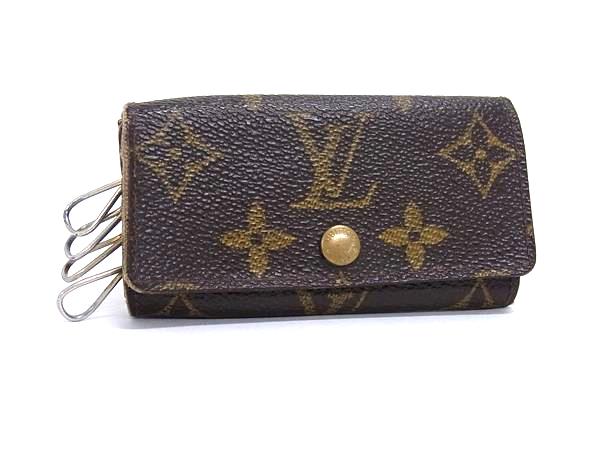 【美品】ルイヴィトンミュルティクレ4 4連キーケース M62631【値下げ可能】 楽天市場】LOUIS VUITTON ルイヴィトン M62631 モノグラム