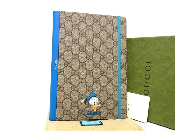 GUCCI ディズニー　デイジー　コラボ　ノート GUCCI - グッチ GUCCI デイジーダック GGスプリーム ディズニー