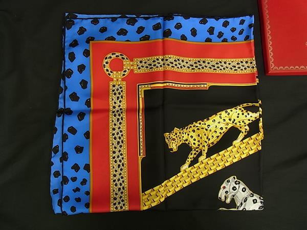 楽天市場】【広尾店】美品 カルティエ 大判ストール マフラー カシミア