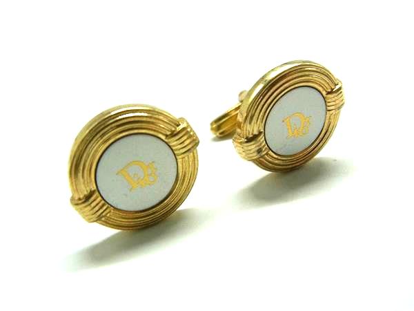 楽天市場】Christian Dior クリスチャンディオール シルバー カフス