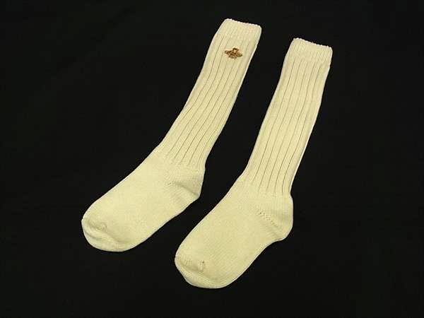 ■美品■ GUCCI グッチ ビー 蜂 靴下 ソックス レディース アイボリー系 FL9550|pleasure-Store 店