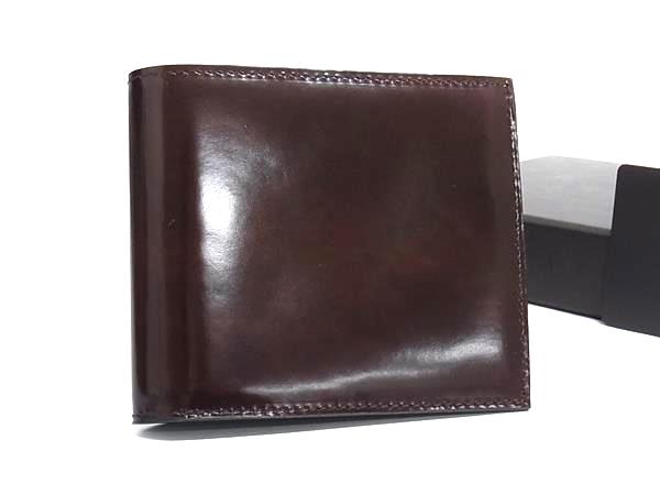 ■新品■未使用■ dunhill ダンヒル パテントレザー 二つ折り 長財布 ウォレット 札入れ 小銭入れ メンズ ブラウン系 FS8485｜pleasure-Store　店