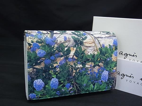 楽天市場】1281新品☆アニエスベー agnes☆本革2折財布☆パープル 紫