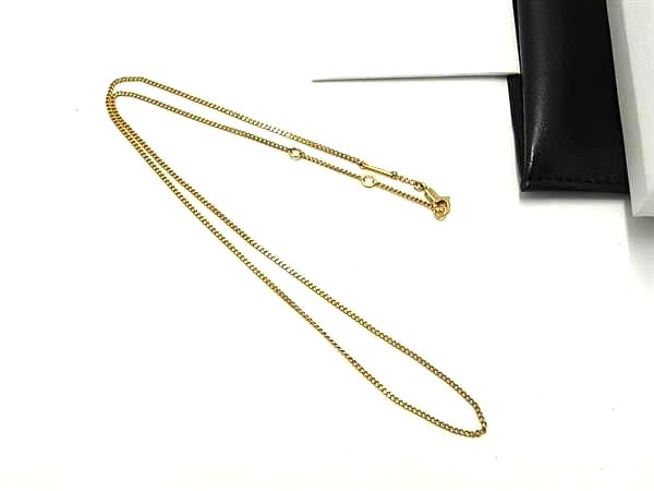 ■美品■ CELINE セリーヌ ネックレス チョーカー アクセサリー レディース ゴールド系 BQ1305｜pleasure-Store　店