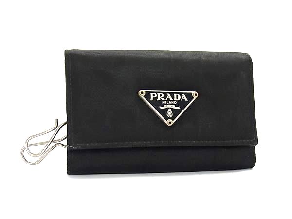 楽天市場】PRADA プラダ M222 ナイロンレザー 6連キーケース