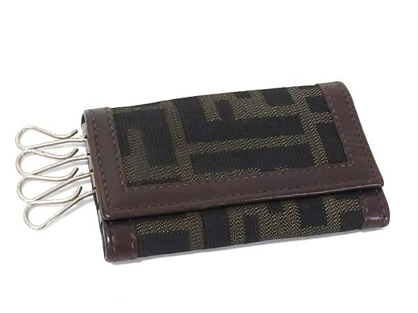 Fendi キーケース レザー キャンバス 楽天市場】フェンディ FENDI キーケース コインケース 小銭入れ バッグ
