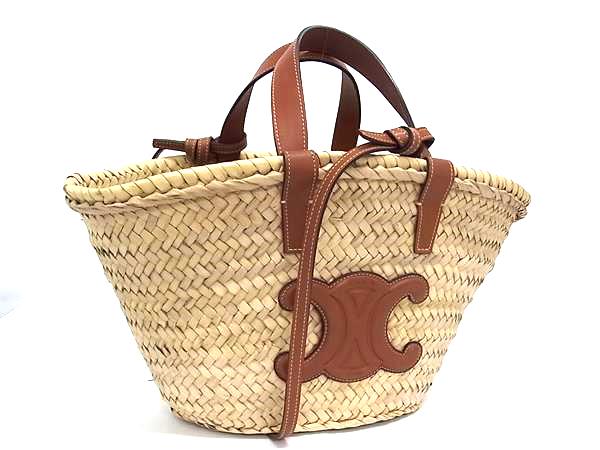 楽天市場】CELINE セリーヌ かごバッグ Teen Triomphe ティーン