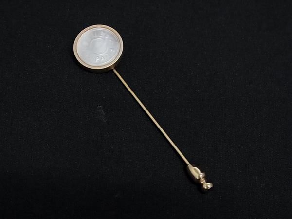 楽天市場】HERMES エルメス セリエ ピンブローチ ゴールド ラウンド 円