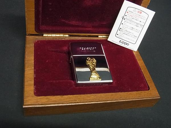 ジッポオイルライター　サッカーワールドカップ記念モデル ZIPPO 楽天市場】【中古】本物綺麗Zippoの2006年ワールドカップドイツ記念