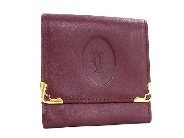 楽天市場】Cartier カルティエ マストドゥカルティエ スクエア コイン