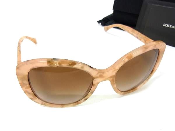 ■新品同様■ DOLCE＆GABBANA ドルチェ&amp;ガッバーナ DG4248 2928/13 55□19 140 サングラス メガネ 眼鏡 レディース オレンジ系 FP8986｜pleasure-Store　店 14,320円